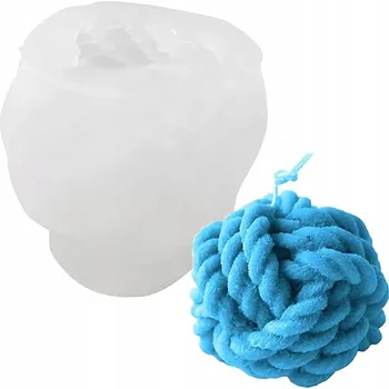 Výroba svíčky Silikonová forma na svíčky a mýdla FŚ 57 pro vosk, mýdlovou bázi, DIY výrobu svíček