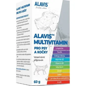 Alavis Multivitamin pro psy a kočky 60 g SET 1+1 ZDARMA