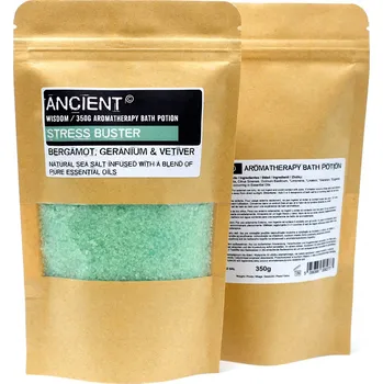 Koupelová sůl Ancient Wisdom Zabiják Stresu 5 x 350 g sůl do koupele