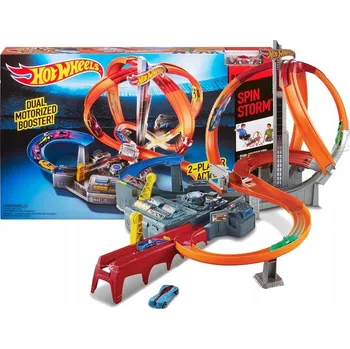 autíčko Sada Mattel Hot Wheels Team Zakręcený Karambol