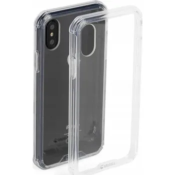 Pouzdro na mobilní telefon Zadní Kryt Krusell pro Apple iPhone X bezbarvý