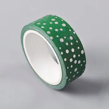 Lepicí páska Cake star Vánoční papírová lepící páska -10 ( 5m x 1,5cm)