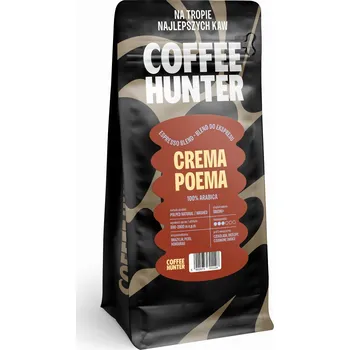 Káva Káva zrnková Coffee Hunter Arabica 1000 g středně pražená, veganská