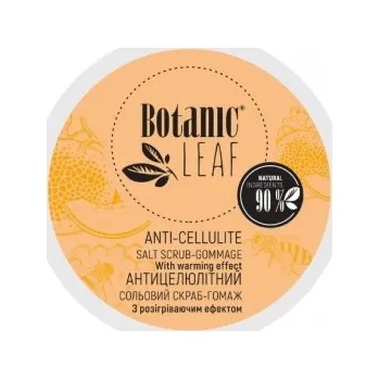 Tělový peeling BOTANIC LEAF: Tělový solný peeling–gommage proti celulitidě s hřejivým účinkem 300ml K3074