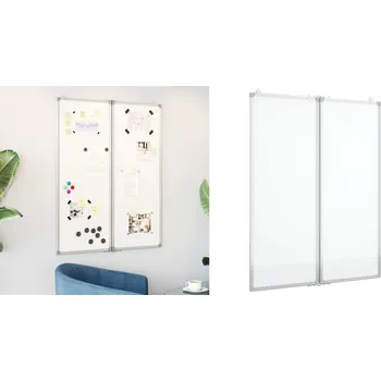 Kancelářský nábytek 80x100x1, Magnetická tabule, hliníková, 7 cm