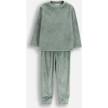 Dětská móda Dětské pyžamo s dlouhým rukávem pro chlapce, teplé, velikost 116/122 Coccodrillo ZC5