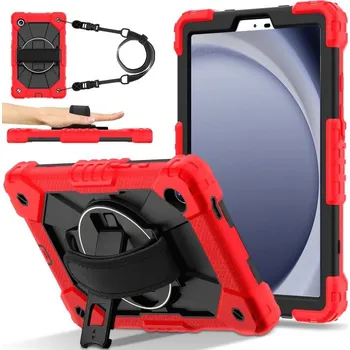 Pouzdro na tablet VSECHNONAMOBIL 126771 SOLID Odolný obal pro Samsung Galaxy Tab A11 červený