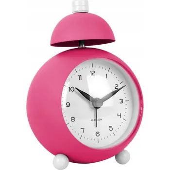 Budík Budík Chaplin, kovový, matný světle růžový Karlsson KA5979BP
