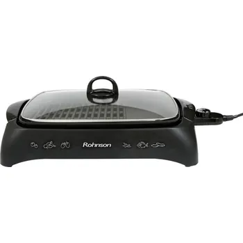 Kuchyňský gril Kontaktní elektrický gril Rohnson R-250 černý 2200 W