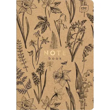 Sešit Sešit A5 s mřížkou Interdruk, 60 listů