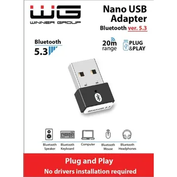 Bluetooth adaptér WG - Adaptér Mini Bluetooth 5.3