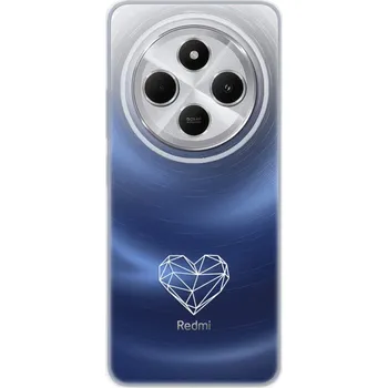 Pouzdro na mobilní telefon Silikonový obal iSaprio - Xiaomi Redmi 14C / Poco C75 - čiré - Digital Love (Silikonový obal, kryt a pouzdro iSaprio - Xiaomi Redmi 14C / Poco C75 - čiré - Digital Love - stylová ochrana telefonu, pružný TPU materiál, odolný UV potisk, česká výroba)