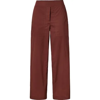 Dámské kalhoty 638451 - Tchibo - Popelínové kalhoty - pro ženy - vel. 46 - barva: hnědá