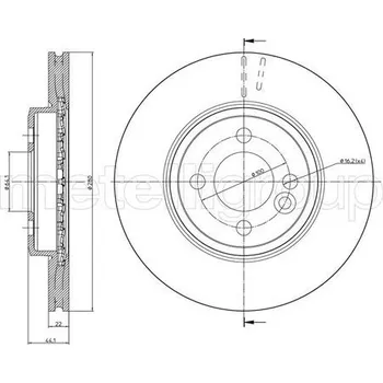 Brzdový kotouč Brzdový kotouč CIFAM (800-940C)