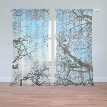 Záclona Sablio Záclony Holé větve: 2ks 150x250cm