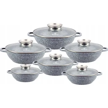 Sada nádobí SADA HRNCŮ KlönBerg KB3955 12 kusů