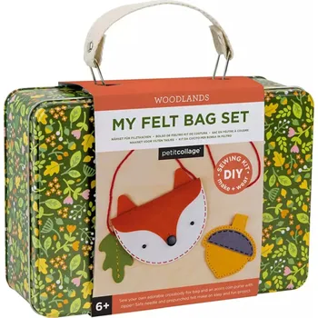 Hračka pro nejmenší Petit Collage Petitcollage Ušij si kabelku liška - lehce promáčknutá krabička