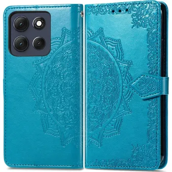 Pouzdro na mobilní telefon Flipové pouzdro Erbord pro Motorola Moto G86, modré