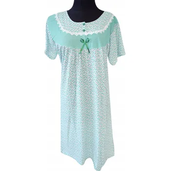 Dámská noční košile Sentina košile noční dámská, krátký rukáv za koleno, velikost XXL
