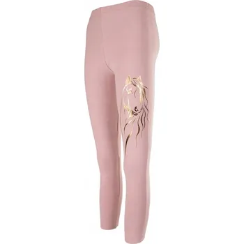 Dívčí oblečení Dívčí legíny s aplikací koně růžové Tup Tup, vel. 122
