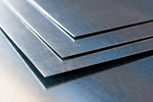 Plech tabule pozinkovaná FeZn - 1000×2000x1mm