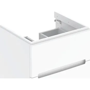 Koupelnový nábytek Závěsná skříňka pod umyvadlo BÍLÁ 60 cm GEBERIT MODO