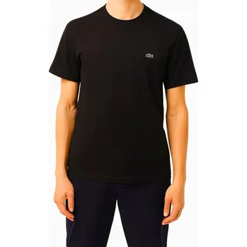 Pánské tričko Lacoste Pánské Pánské tričko černé barvy TH2038, 100% bavlna, velikost XXL