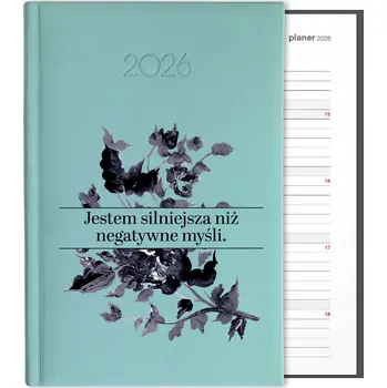 Kalendář Knižkový kalendář 2026 A5 FunnyCase modrý