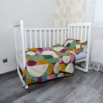 Povlečení Sablio Dětské povlečení do postýlky Barevná rovnováha - 120x90 / 40x60