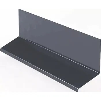 Střecha Lemování zdí r.š.250mm horní Al Hliník lakovaný RAL 7016 antracit dl.2m