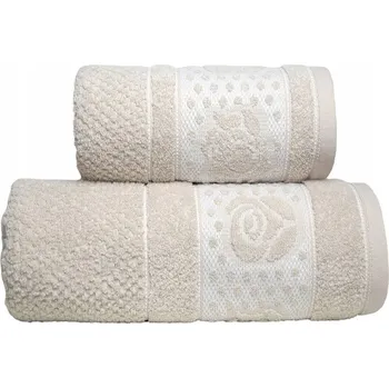 Ručník Ručník Greno Dotti 50x90 cm béžový