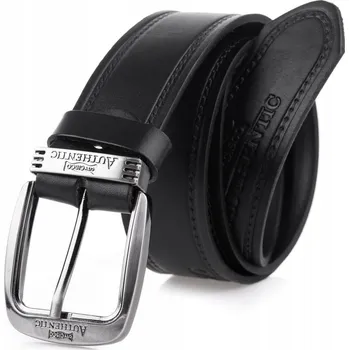 Opasek Pásek Klasický Pánský Kožený Opasek Authentic 4 cm