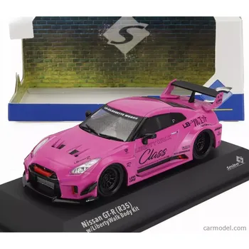 autíčko Solido Nissan Gt-r (r35) Liberty Walk Body Kit Coupe 2019 1:43 Pink