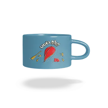 Bastard Udělal jsem se hrnek makronka Blue Macaron