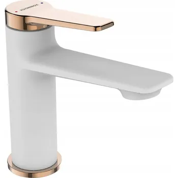 Vodovodní baterie Stojánková umyvadlová baterie Kuchinox Alanis, bílá