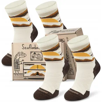 Pánské ponožky Béžové kotníkové Ponožky Comodo vel. 39-42