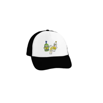 Kšiltovka Bastard Láska na beton kšiltovka truckerka Black cap