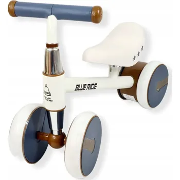 Dětské vozidlo Odrážedlo s nastavitelným sedátkem, dárek k prvním narozeninám Blubell 1002 bílé