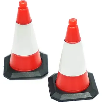 RC model Yeah Racing Doplňkové příslušenství dopravní kůžele 1/10, 4ks