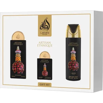 Kosmetická sada Lattafa Pride Artisan Ethnique EDP 100 ml + EDP 20 ml + DEO ve spreji 200 ml UNISEX