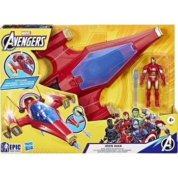 Figurka Avengers Iron Man Repulsor Blast Battle Jet