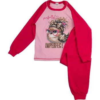 Dívčí pyžamo Dívčí pyžamo ptáček růžové Tup Tup, vel. 152