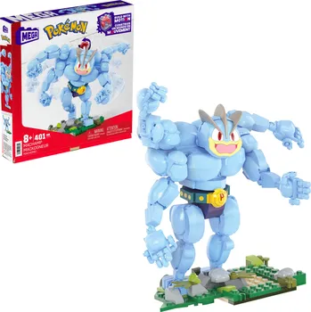 ostatní stavebnice Stavebnice MEGA Pokémon HTH70 Machamp Stavebnice se 401 dílky