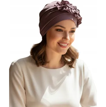 Podprsenka Eva Design turban hnědý, univerzální velikost