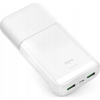 Powerbanka Powerbanka Puro DAILY 20 PLUS 20000mAh 2x USB-A / USB-C 22.5W PD AFC - bílá