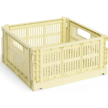 Úložný box Hay, Úložný box Hay Colour Crate Square M, světle žlutý - Formadore