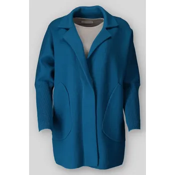 Dámský svetr Kabátek úplet RAY 3699 barva: zelená-limetka