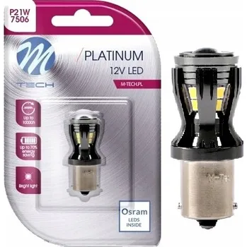 Autožárovka Žárovka M-Tech LB820W P21W 3,9 W 1 ks