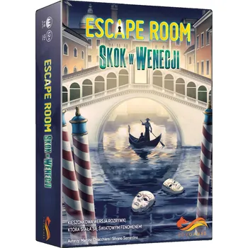 Desková hra Úniková hra Skok do Benátek, 2. vydání