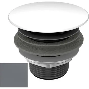 Sifon Kaldewei neuzavíratelný odtokový ventil Centro 4,8x4,8x4 cm cool grey 70 905800000665